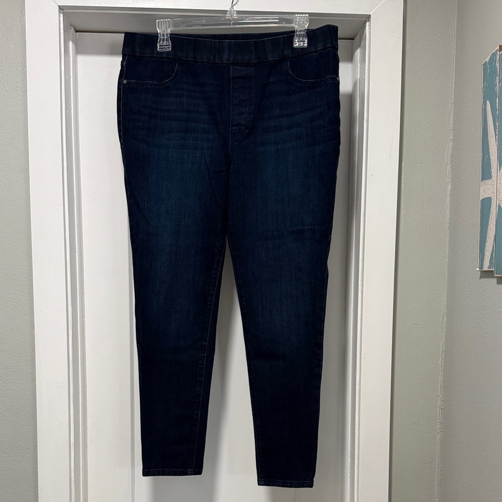Dark Blue Women's Pull-on Jeans by Sanctuary